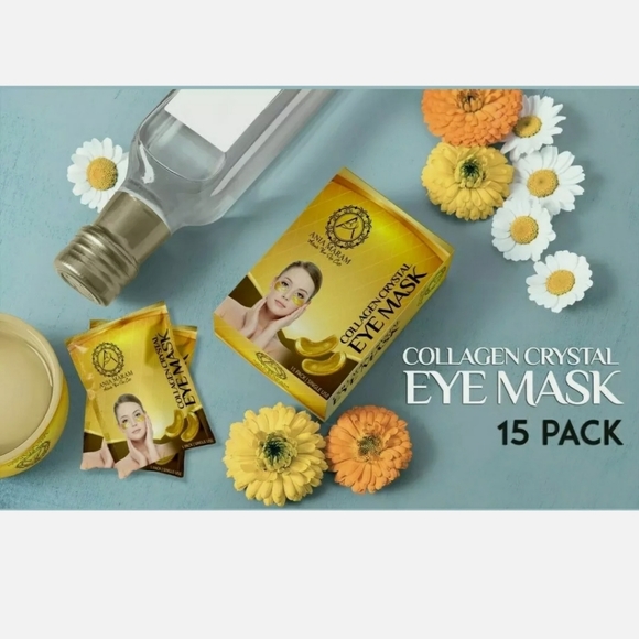 NWT Ania Maram 15 pack Collagen Crystal eye mask - Picture 2 of 6